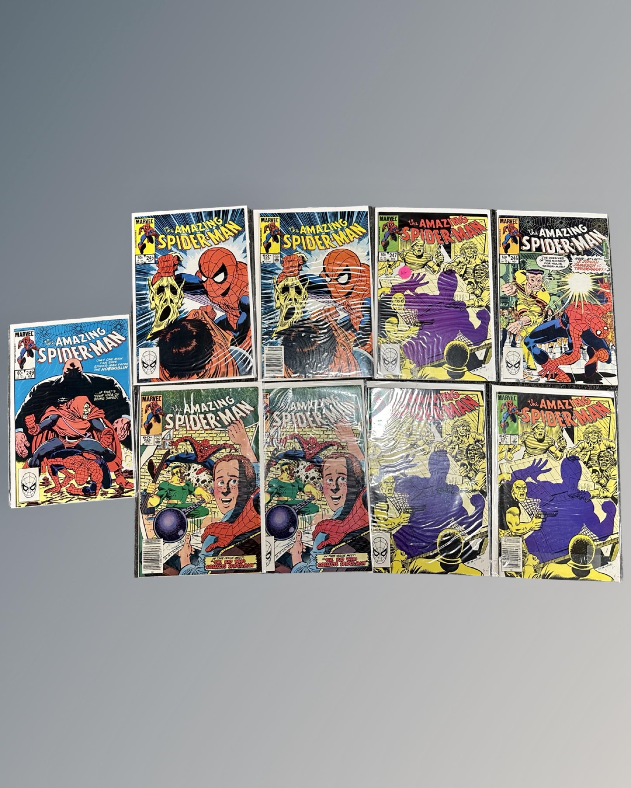 A box containing a large collection of Marvel's The Amazing Spider-Man comics. - Image 12 of 12