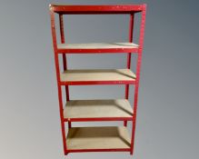 A five tier utility shelf.