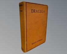 Bram Stoker : Dracula, copyright page states 1897 but this is an American reprint,