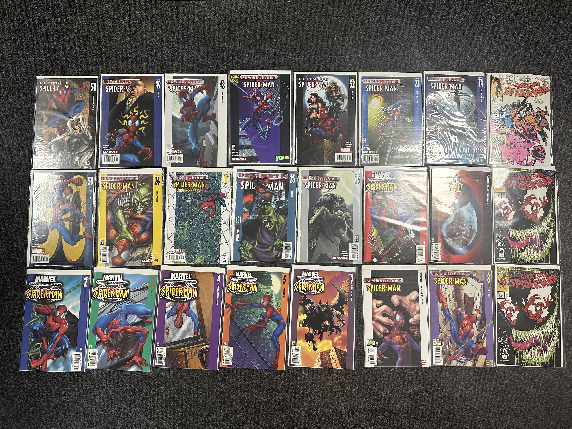 A box containing a large collection of 1990s and later Marvel Comics including Deathlok, - Image 6 of 12