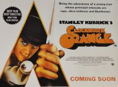 Film posters to include: A Clockwork Orange, The Day the Earth Stood Still,