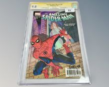 Marvel Comics : CGC Signature Series The Amazing Spider-Man #v2 #58, signed by Tony Harris,