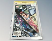 Marvel Comics : CGC Signature Series The Amazing Spider-Man #v2 #52, signed by John Romita Jr.