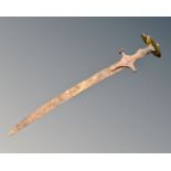 An antique Persian sword (as found)