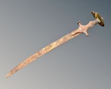An antique Persian sword (as found)