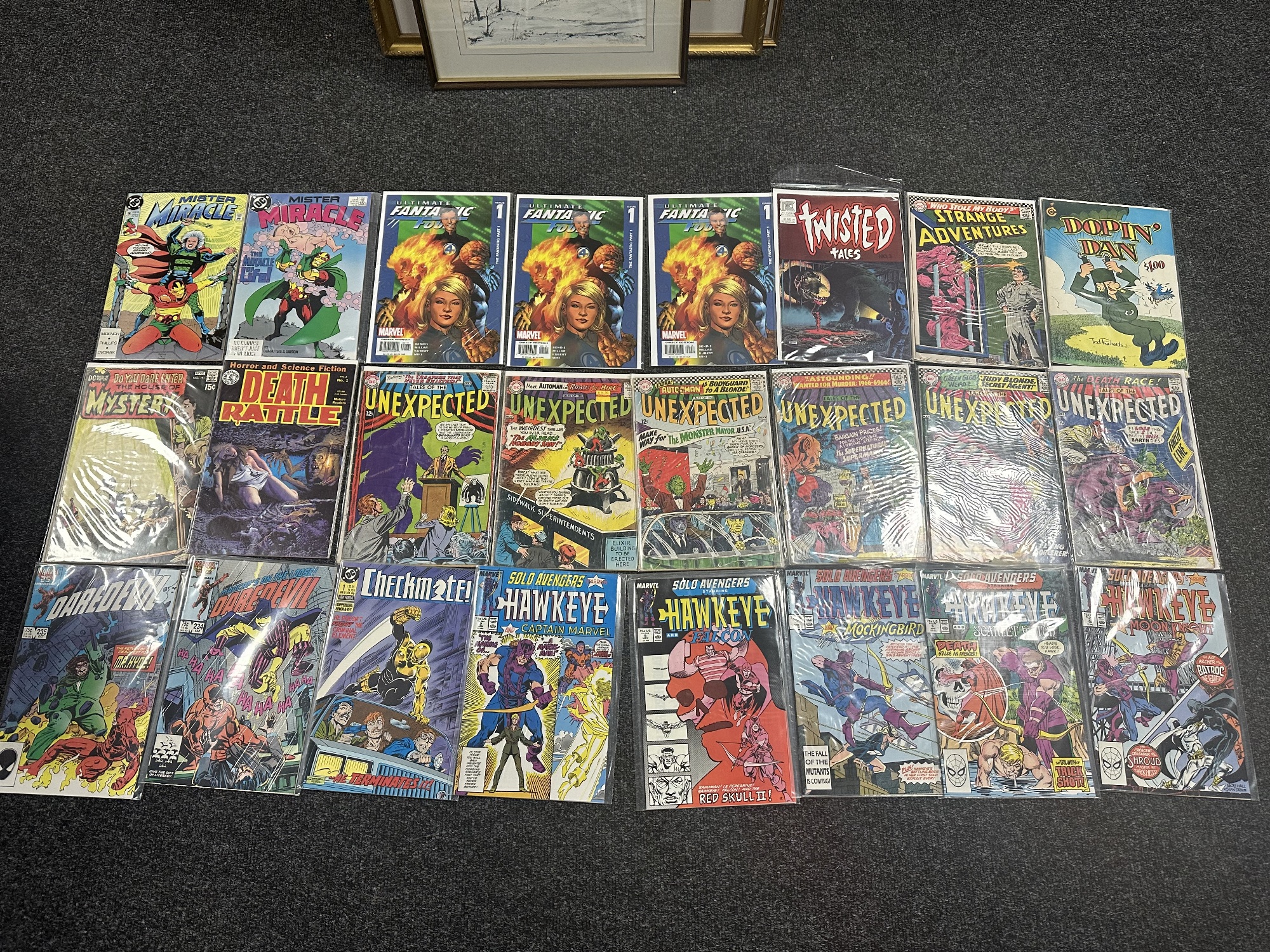 A box containing a large collection of vintage and later comics including Casper the Friendly Ghost, - Image 6 of 13