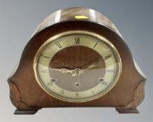 A Bentima 8 day mantel clock.