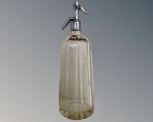 An Ellis Ruthin soda siphon.