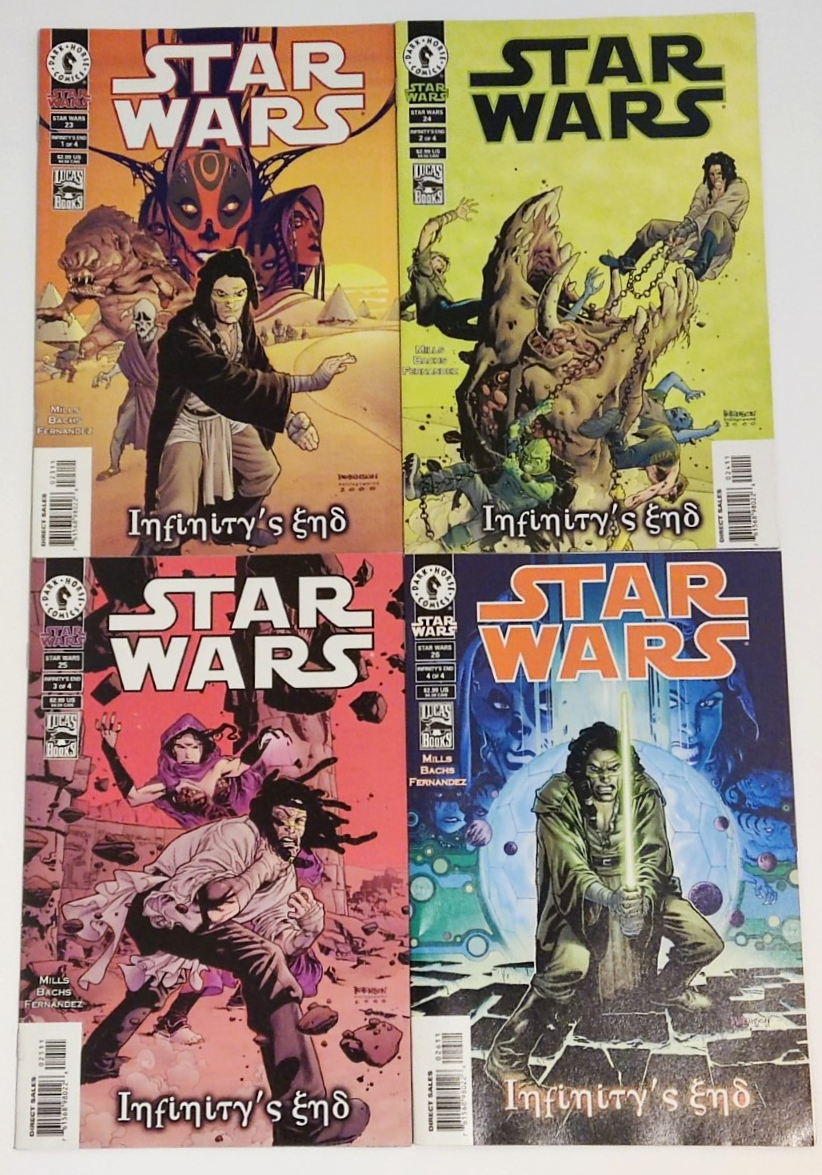 Classic Star Wars comics issues 2-9, and full set of 4 'Infinity's end'. - Image 2 of 2