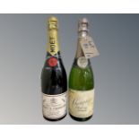 A bottle of 1966 Moet & Chandon Champagne, 75 cl,