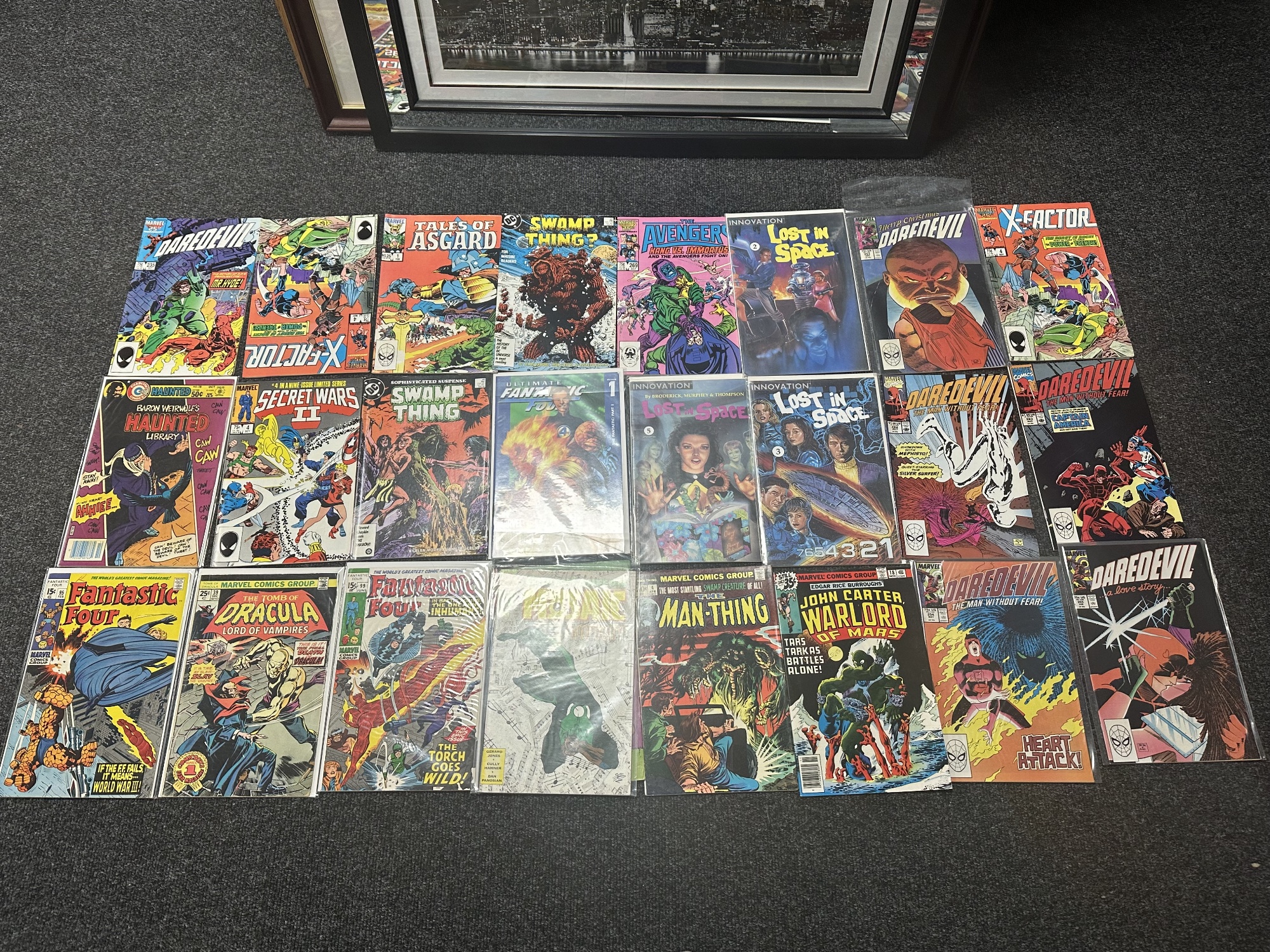 A box containing a large collection of vintage and later comics including Casper the Friendly Ghost, - Image 7 of 13