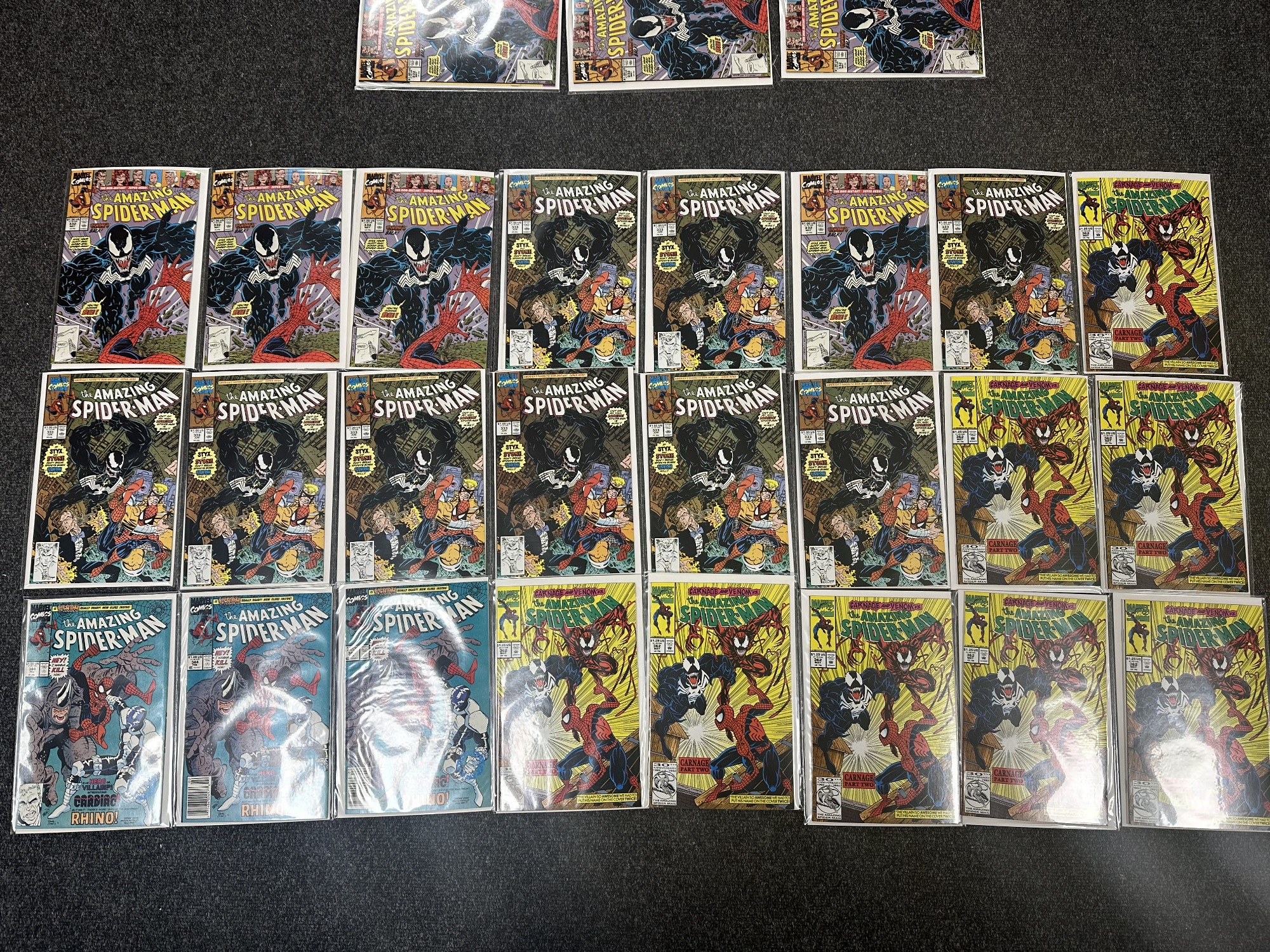 A box containing a large collection of 1990s and later Marvel Comics including Deathlok, - Image 8 of 12