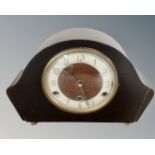 A 20th century Art Deco Westminster chime mantel clock