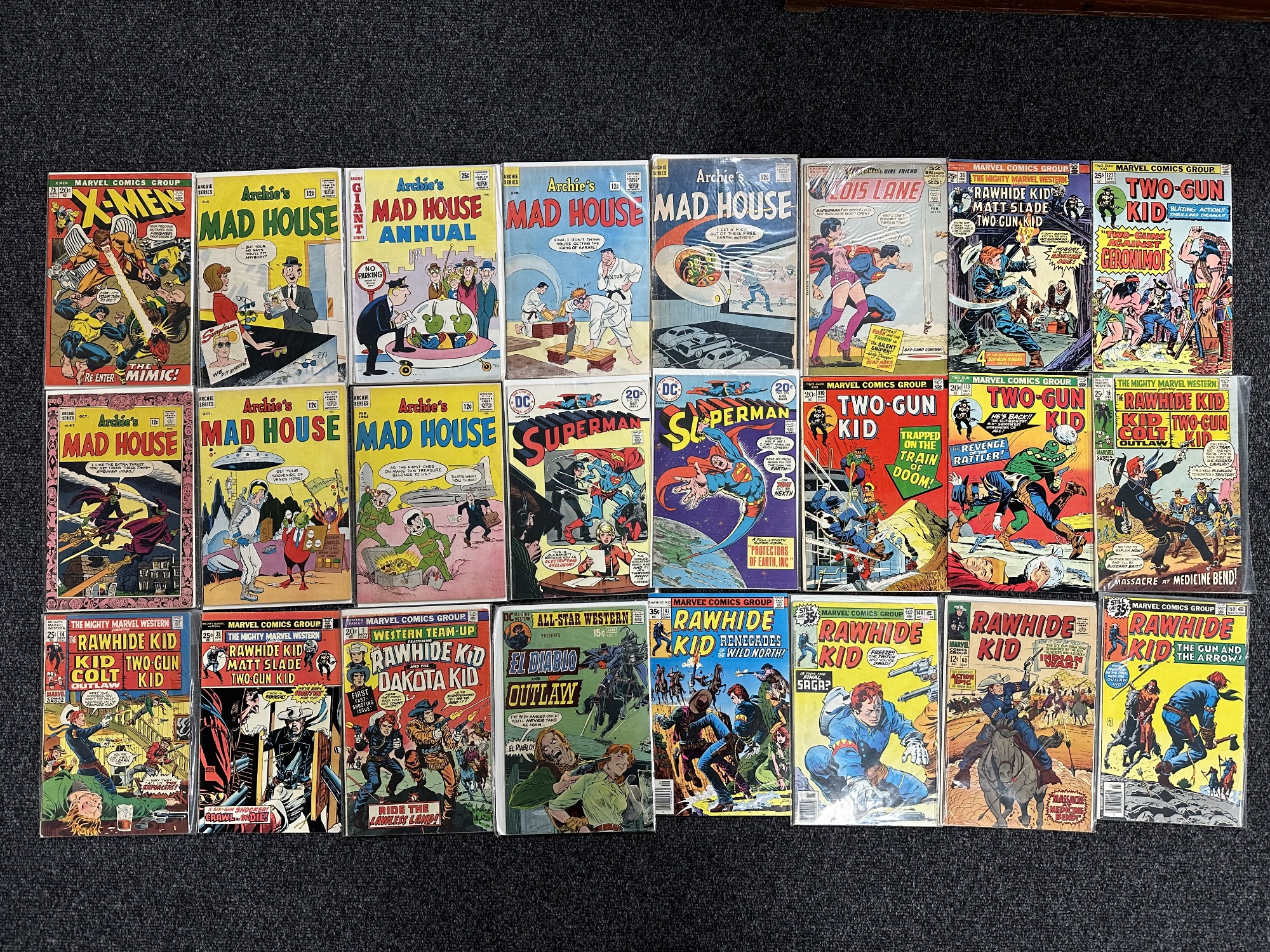 A box containing a large collection of vintage and later comics including Classics Illustrated, - Image 5 of 13