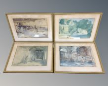 Four colour prints after Sir William Russell Flint.
