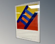 A limited edition colour print after Arnoldi, 50cm by 69cm.