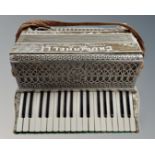 A Crucianelli Italian piano accordion.