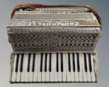 A Crucianelli Italian piano accordion.