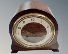 A Smiths Enfield mantel clock.