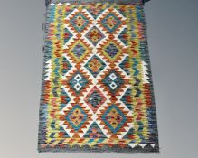 A Chobi Kilim rug, 150cm by 101cm.