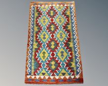 A Chobi Kilim rug, 130cm by 82cm.