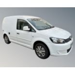 A Volkswagen Caddy commercial coffee van, RO11 FMV, first registered 2011, one former keeper,