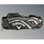 A Callaway golf bag.