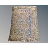 A 19th century Kashgai rug, South-West Iran, 166cm by 115cm.