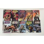 A small quantity of Star Wars comics including Outlander, Emissaries to Malastare,