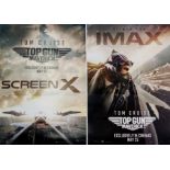 Film Posters : Top Gun Maverick , Rocketman, Kes, and James Dean personality poster.