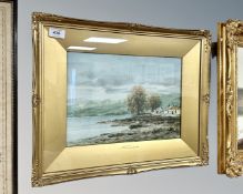 John Hamilton Glass SSA (Scottish 1890-1925) : Loch Etive, watercolour, 35cm by 26cm.