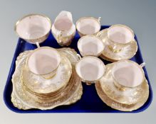 A Tuscan 20 piece bone china tea service.