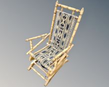 An American style rocking chair.