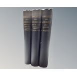 Three volumes, Newcastle and Gateshead from the 14th through to the 17th century, by R.