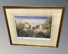 After Alan Reed : Washington Old Hall, limited edition colour print, signed in pencil, 60cm by 45cm.