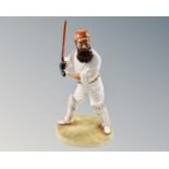 A Royal Doulton figure, W. G. Grace (1848 - 1915) HN3640, limited edition #113 of 9500.
