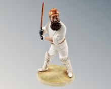 A Royal Doulton figure, W. G. Grace (1848 - 1915) HN3640, limited edition #113 of 9500.