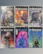 Marvel comic's Wolverine: The End, complete collection of 6 issues, in plastic covers.