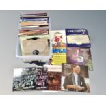 A box of LP's including easy listening, Jim Reeves,