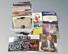 A box of LP's including easy listening, Jim Reeves,