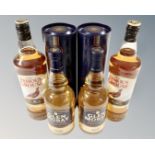 Two boxed bottles of Glen Moray single malt scotch whisky, 70cl,