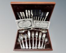 A canteen of Newbridge EPNS cutlery