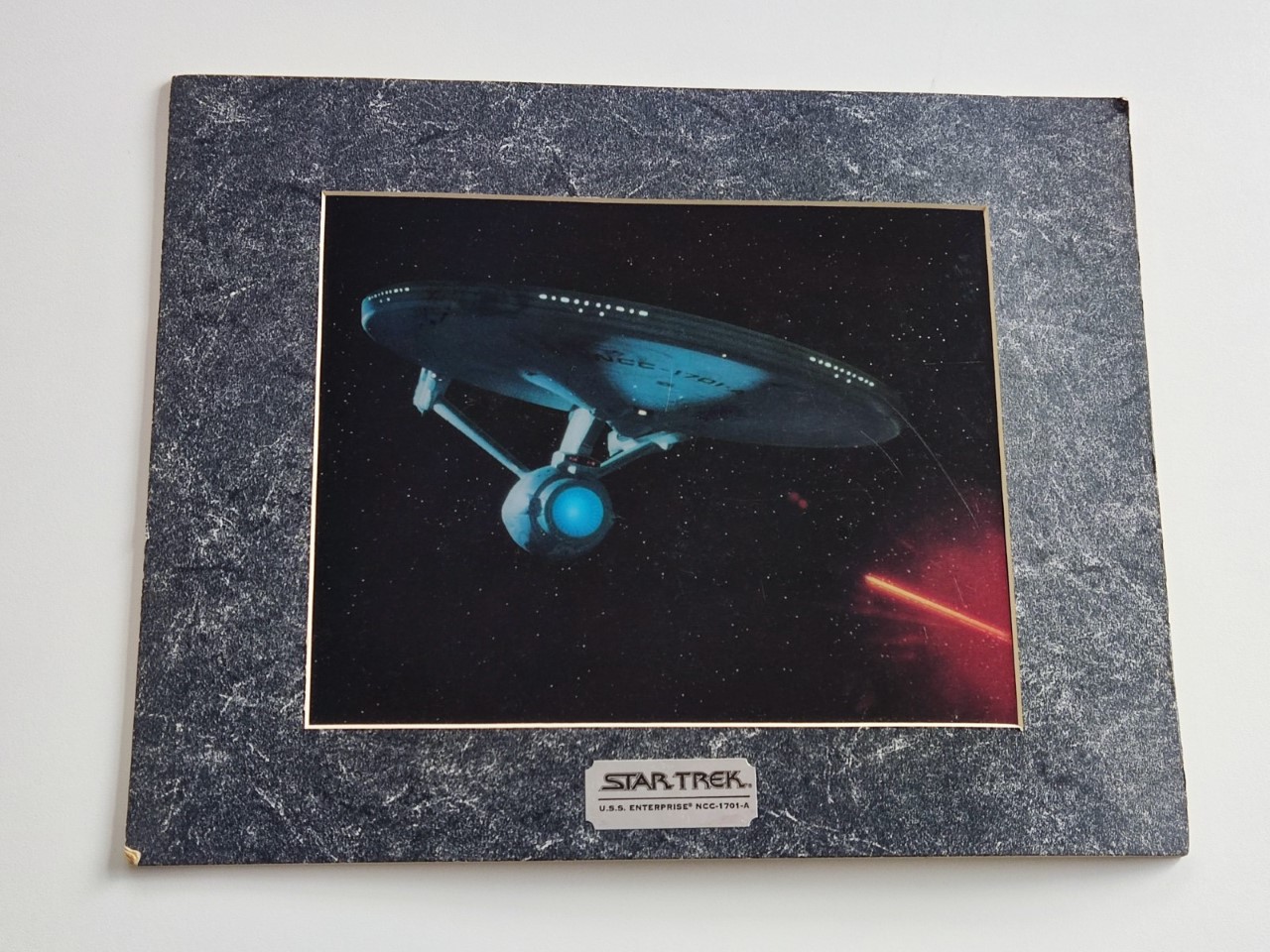 Star Trek US Enterprise Chromart with coa,