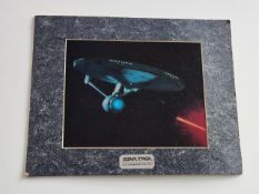 Star Trek US Enterprise Chromart with coa,