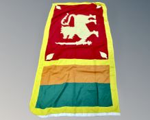 A Sri Lanka flag