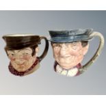 A Royal Doulton musical character jug 'Come Landlord Fill the Flowing Bowl',