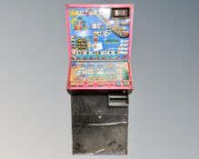 A Viva Espana coin operated gambling machine (af) CONDITION REPORT: Cracks to