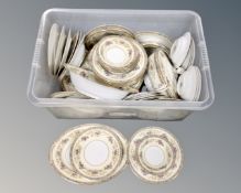 A box of extensive Noritake china dinner service