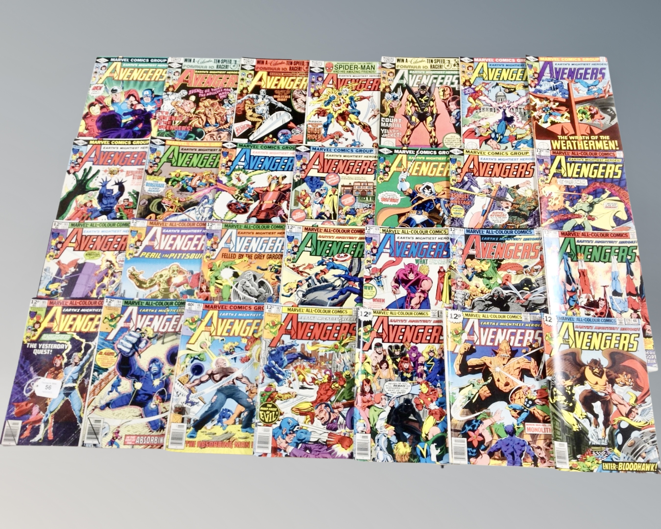 Marvel Comics : Earth's Mightiest Heros The Avengers, fifty two issues,