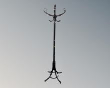 A Bentwood hat and coat stand (Af)